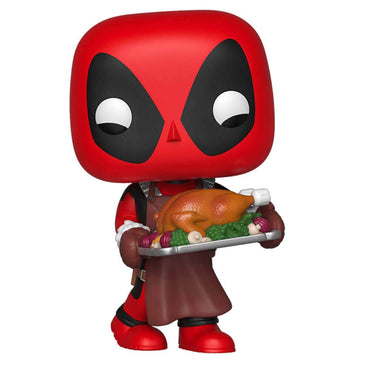 Funko Pop! Marvel: Holiday - Deadpool with Turkey FUNKO