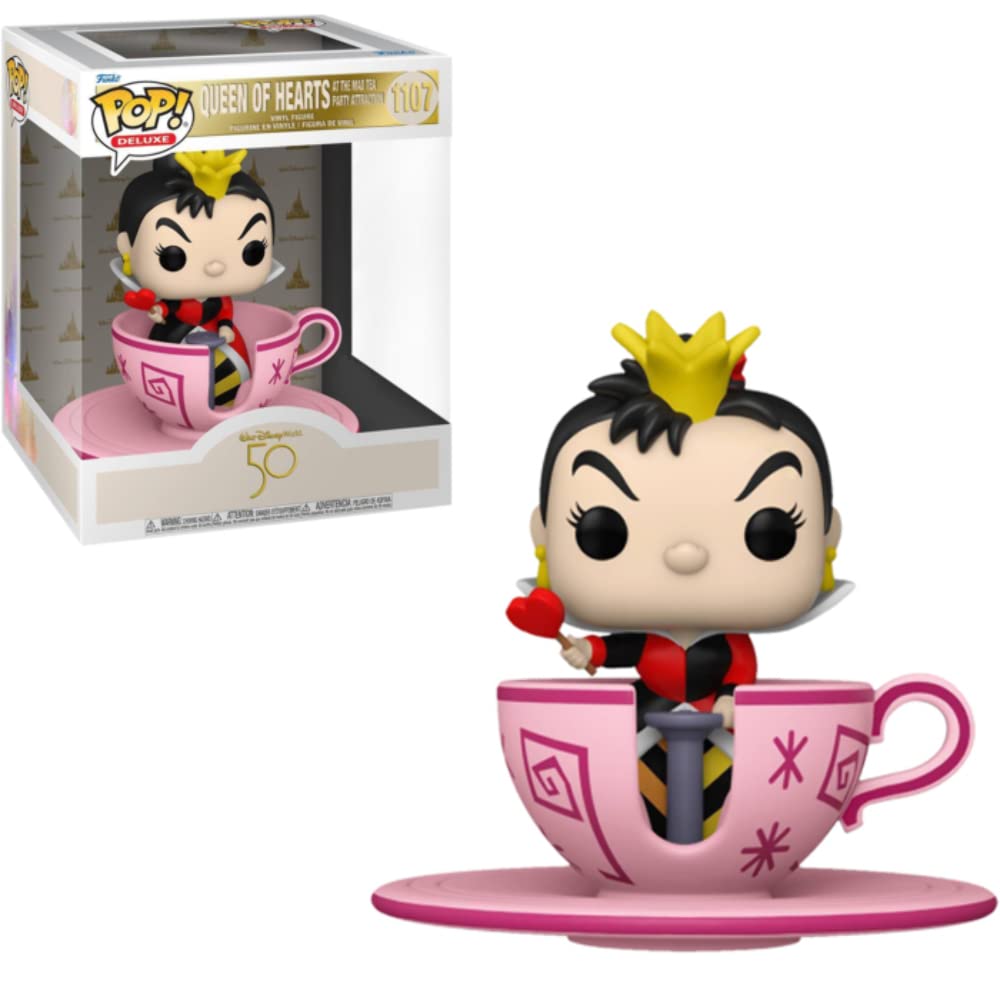 Pop! Deluxe Queen of Hearts at The Mad Tea Party Attraction 1107 FUNKO
