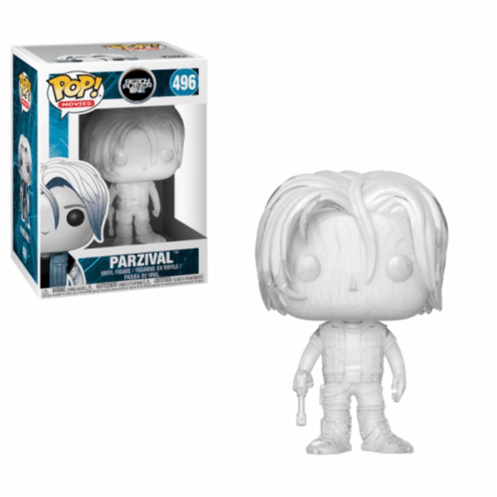 Funko Pop! Movies #496 Ready Player One Clear Parzival (Hot Topic Exclusive) FUNKO