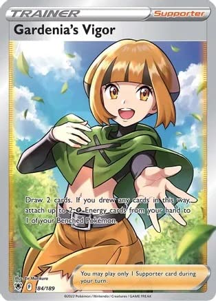 Gardenia's Vigor - 184/189 - Full Art Ultra Rare Pokémon