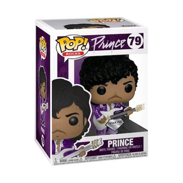 Funko Pop Rocks 79 Purple Rain Prince Diamond Glitter Exclusive Vinyl Figure FUNKO
