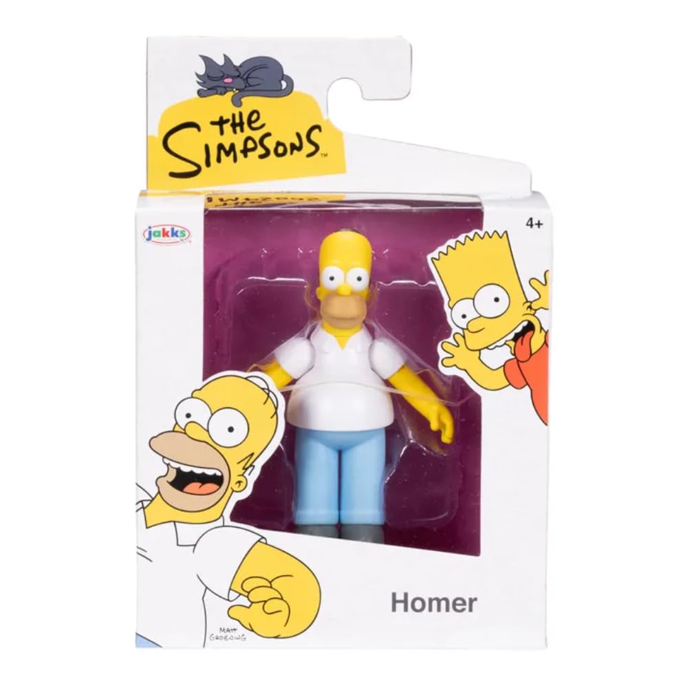 JAKKS Pacific The Simpsons Wave 1 Homer 2.5-Inch Mini Figure MISC
