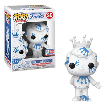 Funko 51814 Pop! - Freddy Funko Blue and White Stars (Box of Fun 2000 Pieces Limited Edition) FUNKO