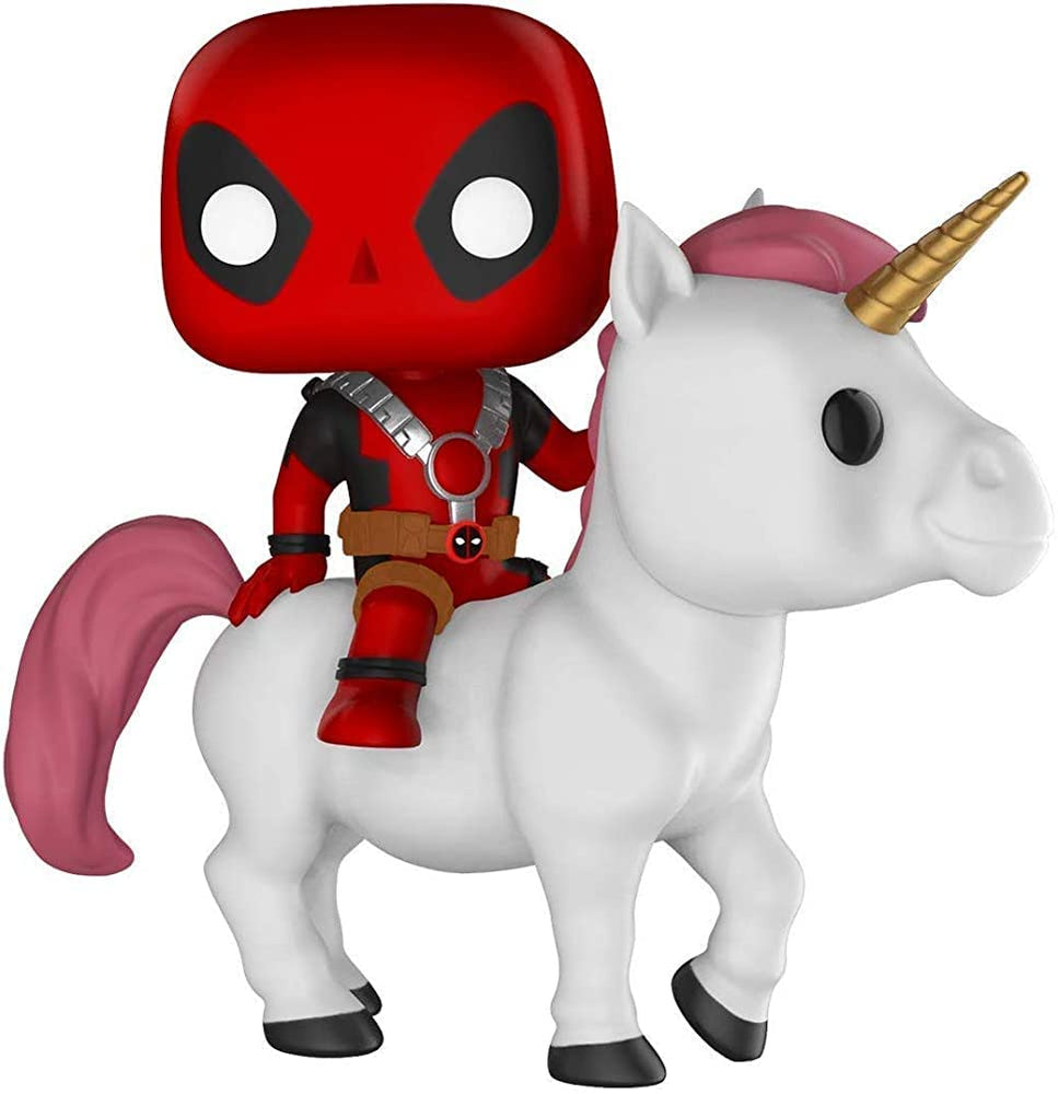 Marvel Funko POP! Rides Deadpool on Unicorn Exclusive Vinyl Figure #36 FUNKO