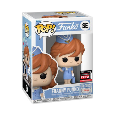 Funko Pop! Originals: LE3000 Franny in Stewardess Uniform (2024 Limited Edition Entertainment Expo Shared Exclusive), 81739 FUNKO