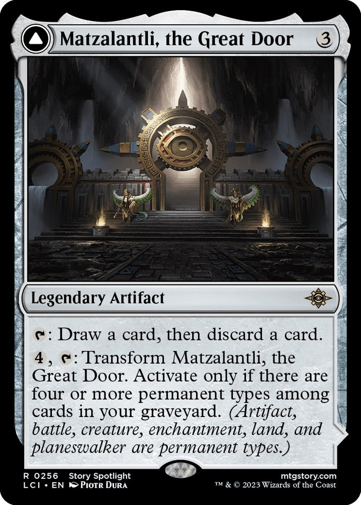 Matzalantli, the Great Door // The Core [The Lost Caverns of Ixalan] Magic: The Gathering