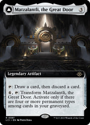 Matzalantli, the Great Door // The Core (Extended Art) [The Lost Caverns of Ixalan] Magic: The Gathering