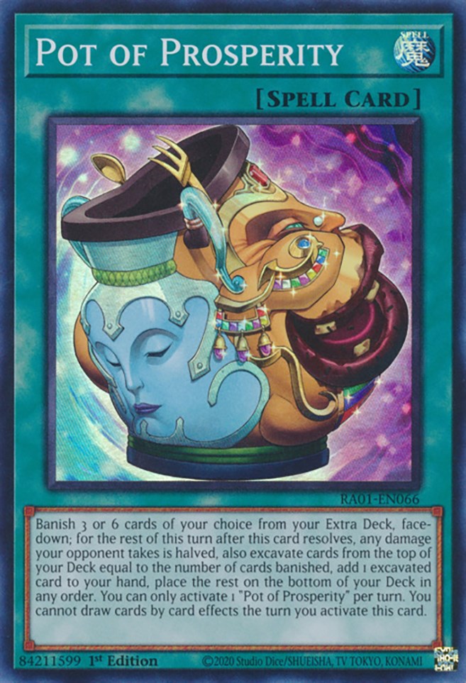 Pot of Prosperity [RA01-EN066] Super Rare Yu-Gi-Oh!
