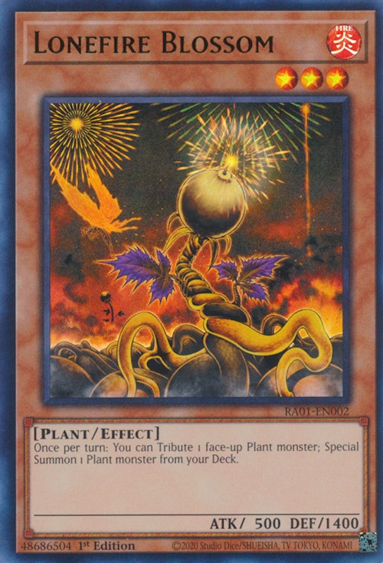 Lonefire Blossom [RA01-EN002] Ultra Rare Yu-Gi-Oh!