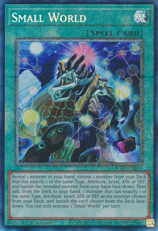 Small World [RA01-EN067] Prismatic Collector's Rare Yu-Gi-Oh!