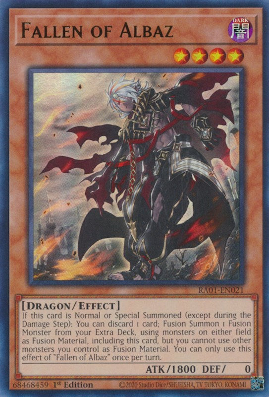 Fallen of Albaz [RA01-EN021] Ultra Rare Yu-Gi-Oh!