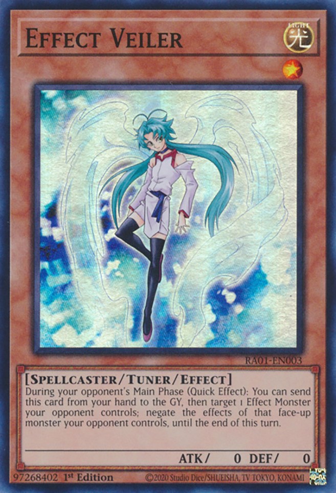 Effect Veiler [RA01-EN003] Super Rare Yu-Gi-Oh!