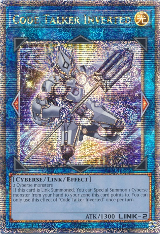 Code Talker Inverted [RA01-EN045] Quarter Century Secret Rare Yu-Gi-Oh!