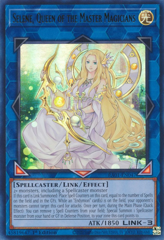 Selene, Queen of the Master Magicians [RA01-EN047] Ultra Rare Yu-Gi-Oh!