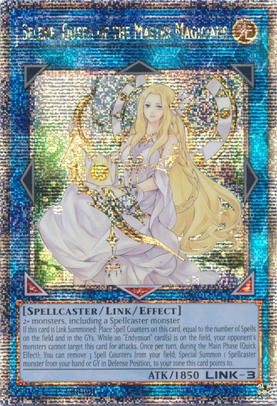 Selene, Queen of the Master Magicians [RA01-EN047] Quarter Century Secret Rare Yu-Gi-Oh!