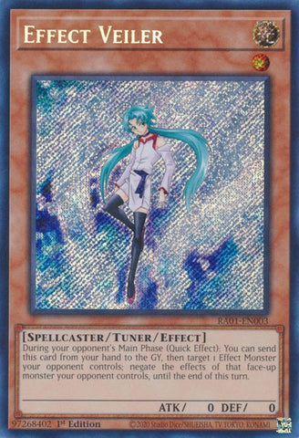 Effect Veiler [RA01-EN003] Secret Rare Yu-Gi-Oh!