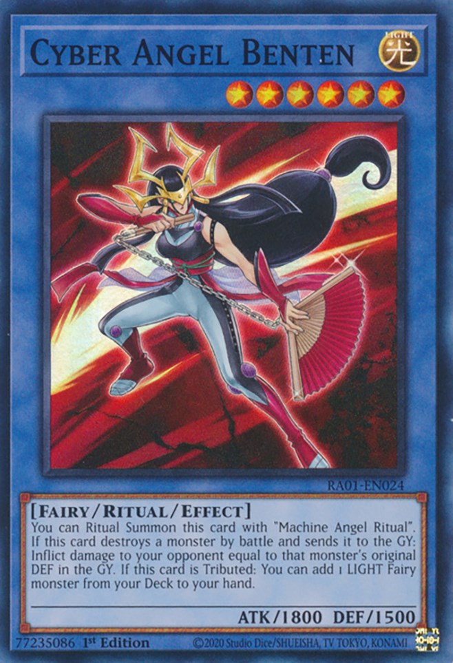 Cyber Angel Benten [RA01-EN024] Super Rare Yu-Gi-Oh!