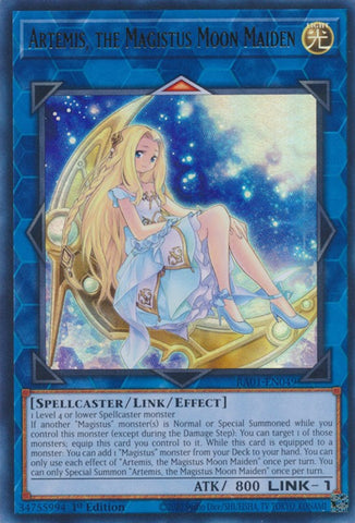 Artemis, the Magistus Moon Maiden [RA01-EN049] Ultra Rare Yu-Gi-Oh!