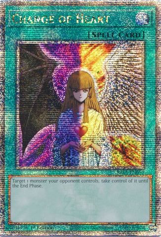Change of Heart [RA01-EN050] Quarter Century Secret Rare Yu-Gi-Oh!