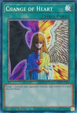 Change of Heart [RA01-EN050] Prismatic Collector's Rare Yu-Gi-Oh!