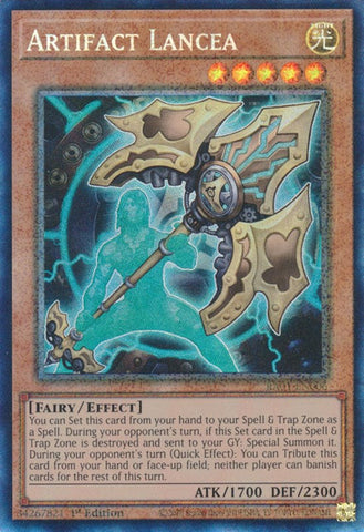 Artifact Lancea [RA01-EN006] Prismatic Collector's Rare Yu-Gi-Oh!