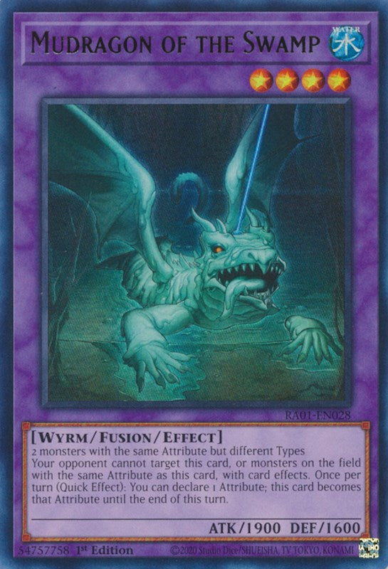 Mudragon of the Swamp [RA01-EN028] Ultra Rare Yu-Gi-Oh!