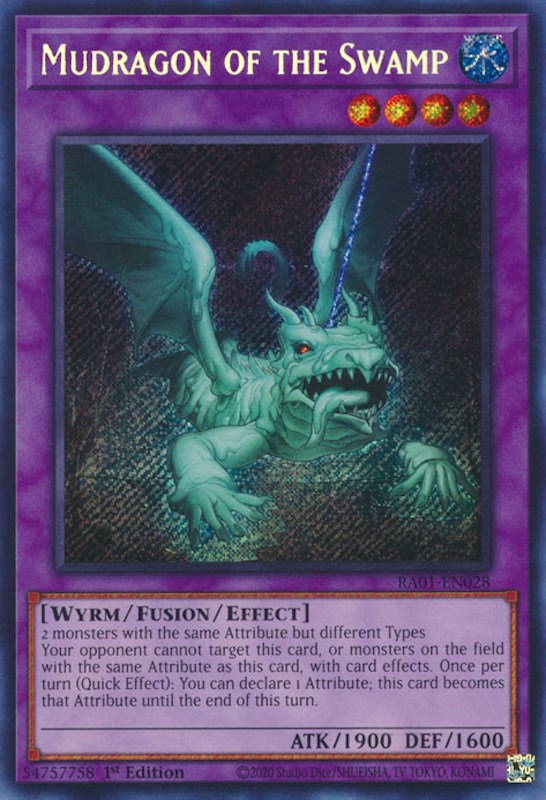 Mudragon of the Swamp [RA01-EN028] Secret Rare Yu-Gi-Oh!