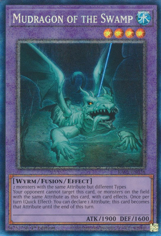 Mudragon of the Swamp [RA01-EN028] Prismatic Collector's Rare Yu-Gi-Oh!