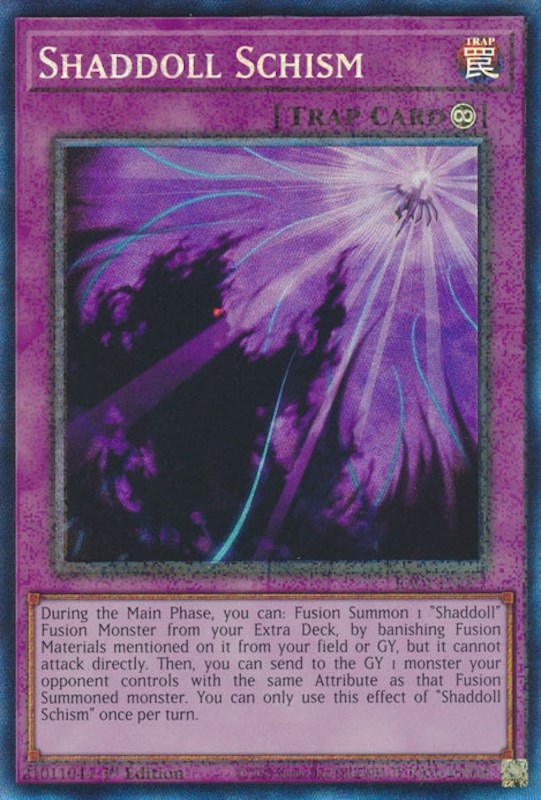 Shaddoll Schism [RA01-EN077] Prismatic Collector's Rare Yu-Gi-Oh!