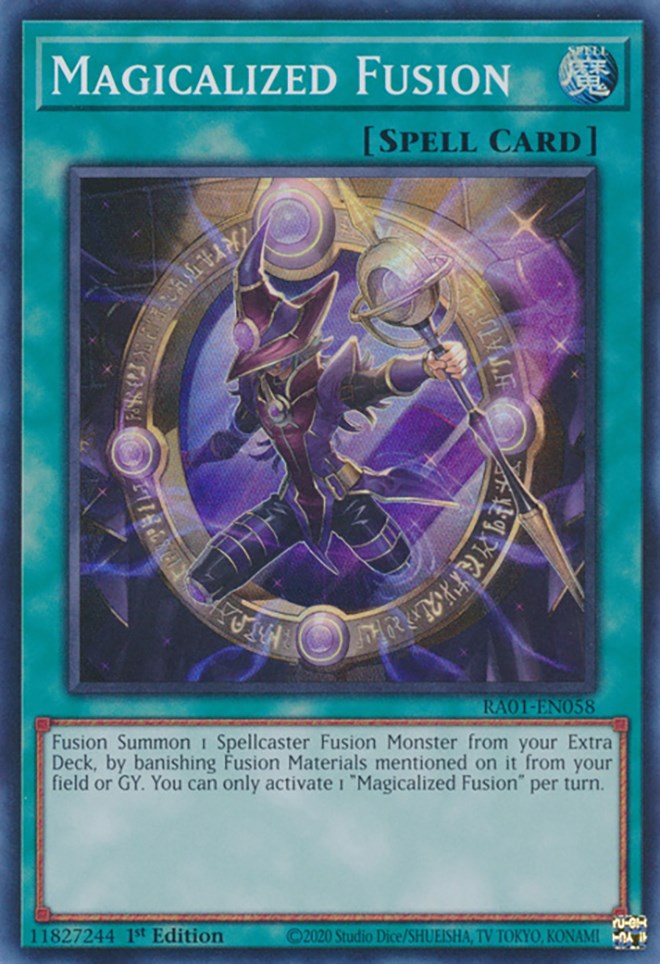 Magicalized Fusion [RA01-EN058] Super Rare Yu-Gi-Oh!