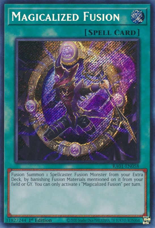 Magicalized Fusion [RA01-EN058] Secret Rare Yu-Gi-Oh!