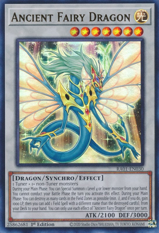 Ancient Fairy Dragon [RA01-EN030] Ultra Rare Yu-Gi-Oh!