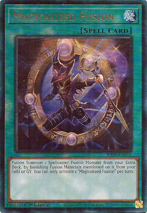 Magicalized Fusion [RA01-EN058] Prismatic Ultimate Rare Yu-Gi-Oh!