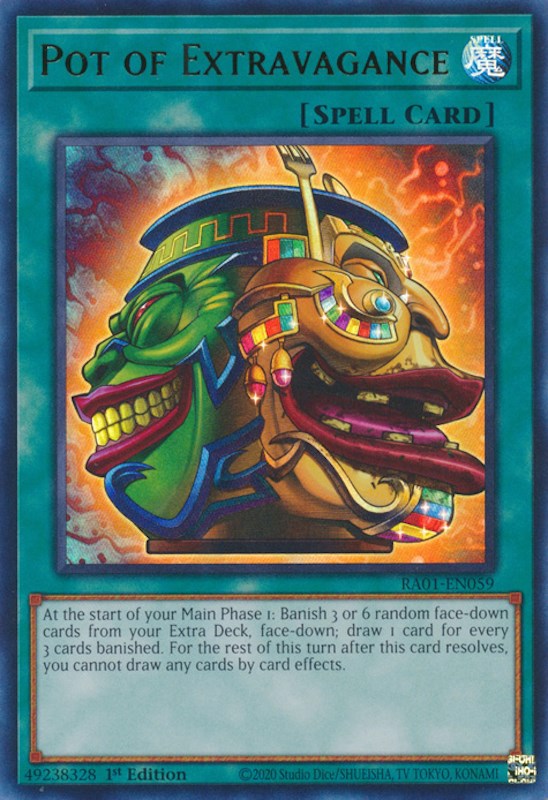 Pot of Extravagance [RA01-EN059] Ultra Rare Yu-Gi-Oh!