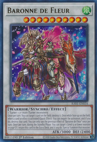 Baronne de Fleur [RA01-EN034] Ultra Rare Yu-Gi-Oh!