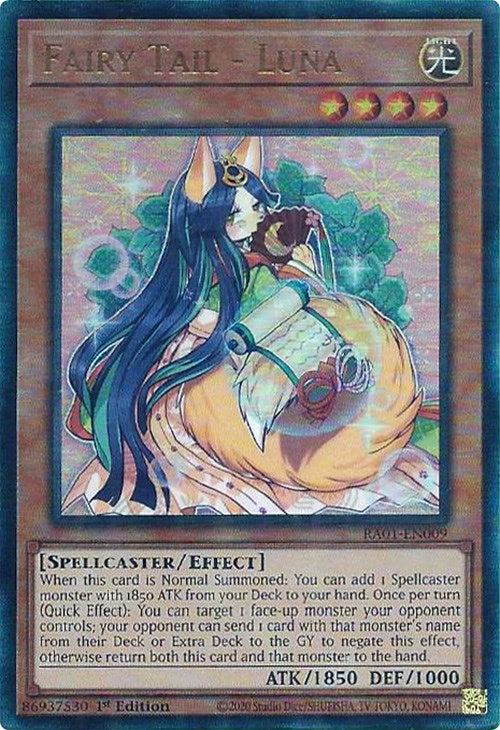 Fairy Tail - Luna [RA01-EN009] Prismatic Ultimate Rare Yu-Gi-Oh!