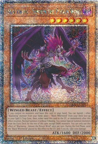 Blackwing - Simoon the Poison Wind [RA01-EN012] Quarter Century Secret Rare Yu-Gi-Oh!