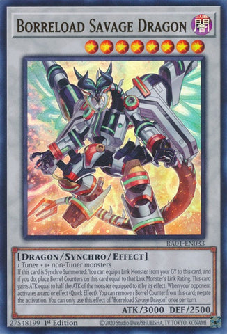 Borreload Savage Dragon [RA01-EN033] Ultra Rare Yu-Gi-Oh!
