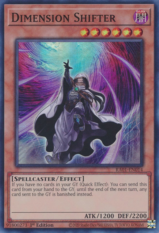 Dimension Shifter [RA01-EN014] Super Rare Yu-Gi-Oh!