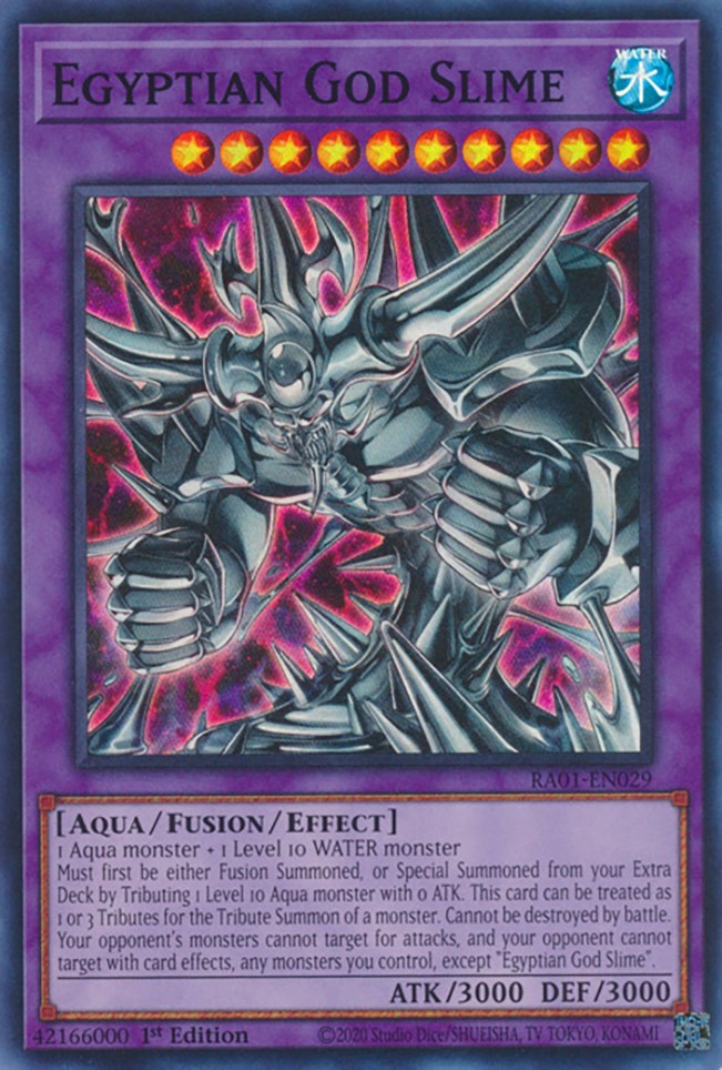 Egyptian God Slime [RA01-EN029] Super Rare Yu-Gi-Oh!