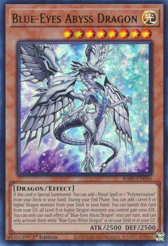 Blue-Eyes Abyss Dragon [RA01-EN016] Ultra Rare Yu-Gi-Oh!