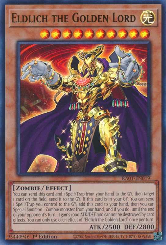 Eldlich the Golden Lord [RA01-EN019] Ultra Rare Yu-Gi-Oh!
