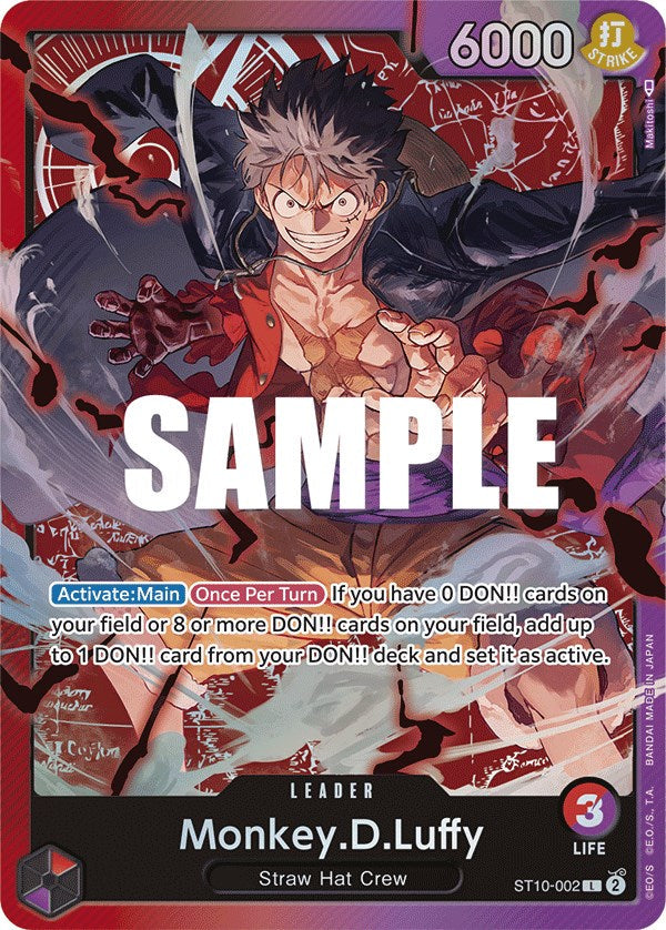 Monkey.D.Luffy [Ultra Deck - The Three Captains] Bandai