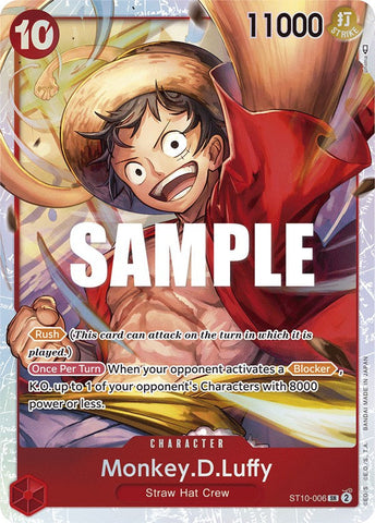 Monkey.D.Luffy [Ultra Deck - The Three Captains] Bandai