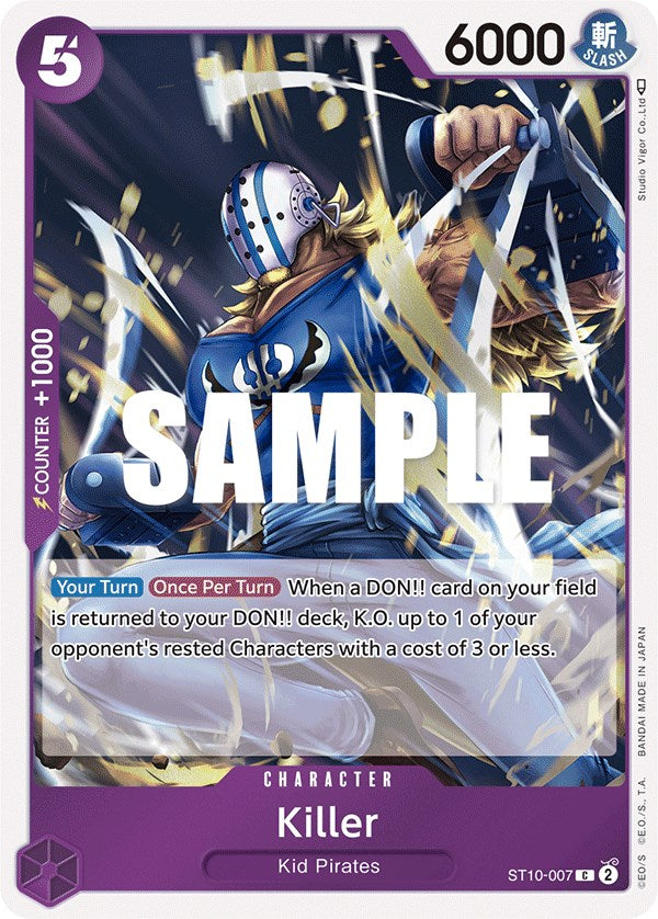 Killer [Ultra Deck - The Three Captains] Bandai