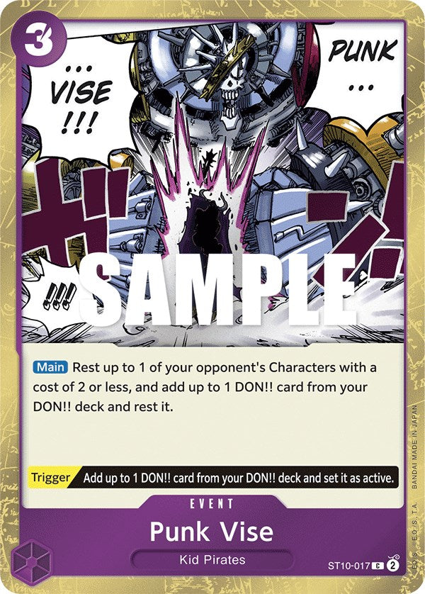 Punk Vise [Ultra Deck - The Three Captains] Bandai