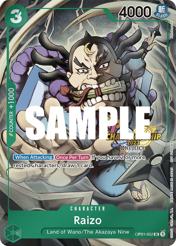 Raizo (CS 2023 Event Pack) [One Piece Promotion Cards] Bandai