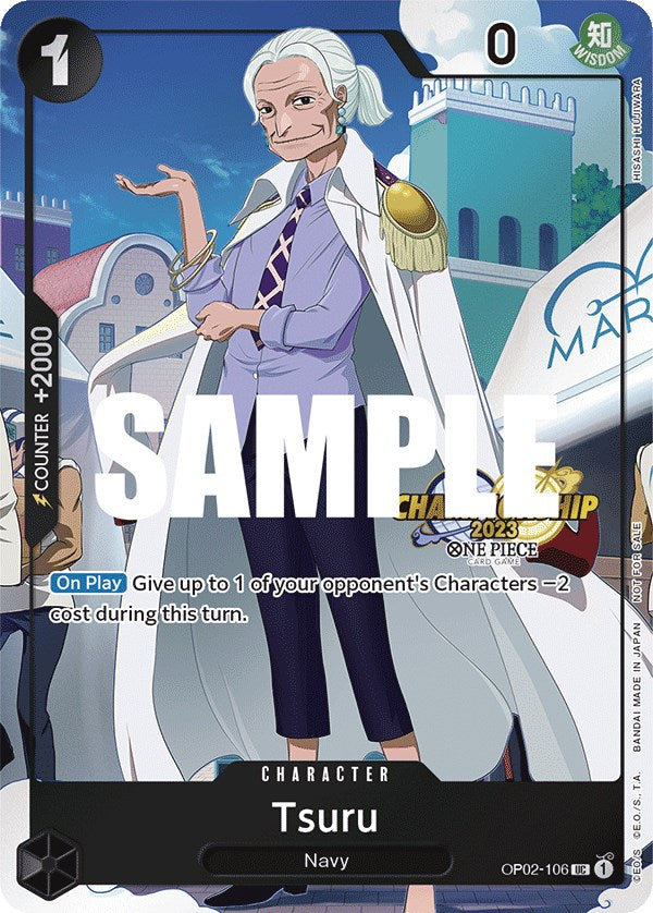 Tsuru (CS 2023 Event Pack) [One Piece Promotion Cards] Bandai