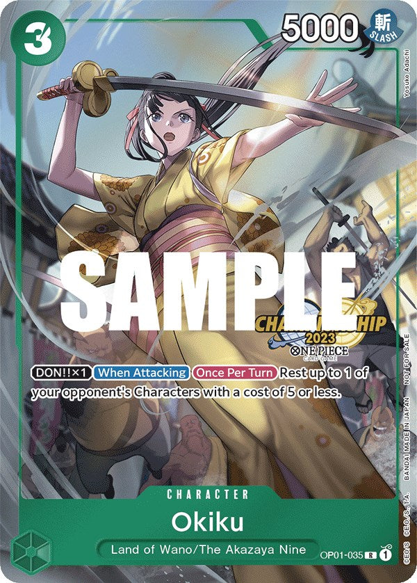 Okiku (CS 2023 Celebration Pack) [One Piece Promotion Cards] Bandai