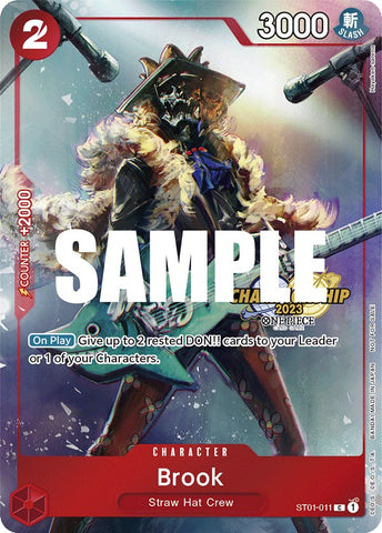 Brook (CS 2023 Celebration Pack) [One Piece Promotion Cards] Bandai